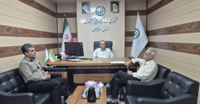 برگزاری جلسه هم‌اندیشی فنی مدیر شرکت خدمات حمایتی کشاورزی هرمزگان با معاون فنی و تولیدی شرکت
