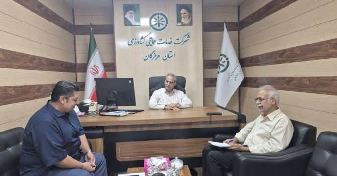 هماهنگی برای تقویت ذخایر کود کشاورزی درمجتمع انباری گهکم شهرستان حاجی آباد