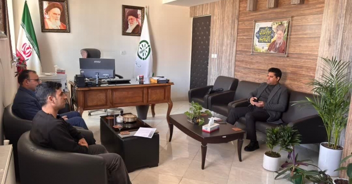 برگزاری جلسه شرکت خدمات حمایتی کشاورزی استان خراسان جنوبی با مدیر عامل شرکت کیان فناور فدای شرق در خصوص همکاری مشترک دو شرکت