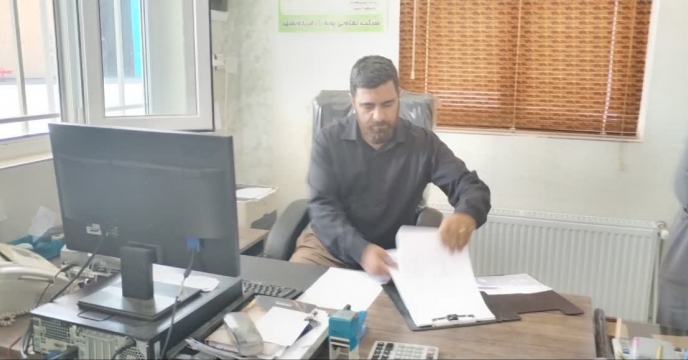 بازدید کارگروه پایش از انبار کارگزاری آقای عبدالرضا رفیعی و بررسی روند توزیع کود در شهرستان فریدونشهر، استان اصفهان