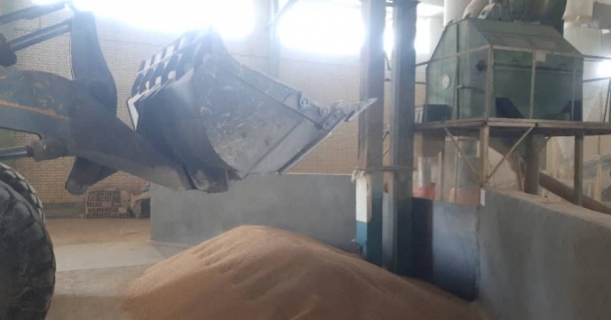 بازدید از سامانه بوجاری گندم شهرستان ایرانشهر درشرکت خدمات حمایتی کشاورزی استان سیستان و بلوچستان