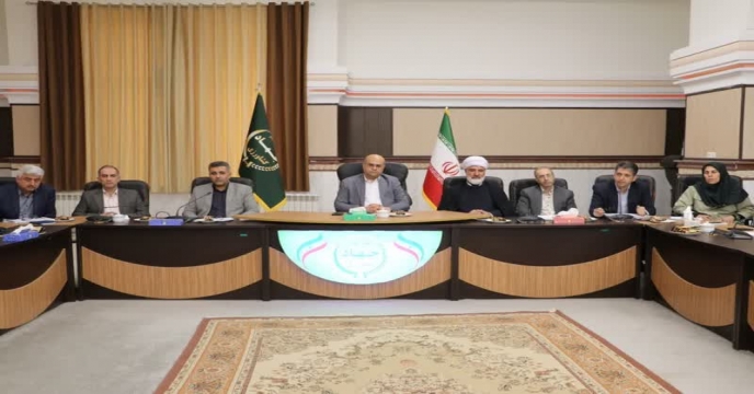 حضور مدیر شرکت خدمات حمایتی کشاورزی استان قزوین در جلسه شورای هماهنگی جهاد کشاورزی استان