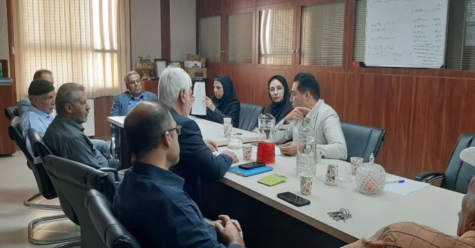 جلسه بررسی رفع مشکل کودی کارگزاری شهرستان قدس