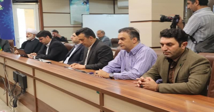 حضور مدیر شرکت خدمات حمایتی کشاورزی استان قزوین در بازدید استاندار از سازمان جهاد کشاورزی استان قزوین