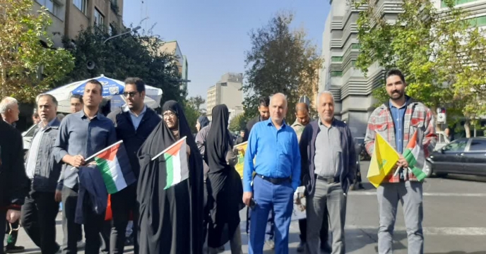 حضورهمکاران شرکت خدمات حمایتی کشاورزی استان تهران در راهپیمایی 13 آبان روز ملی مبارزه با استکبار جهانی