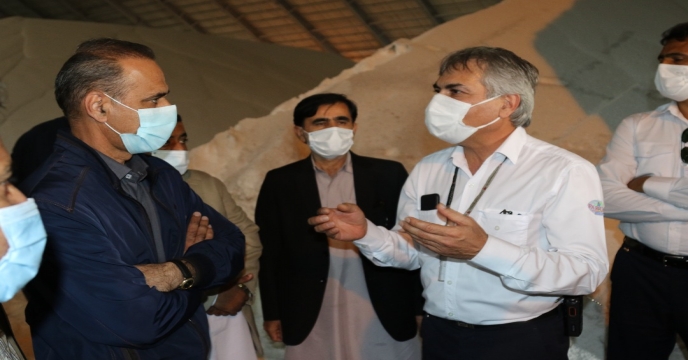 بازدید از خطوط توليد کود شیمیایی اوره پتروشیمی پردیس عسلویه