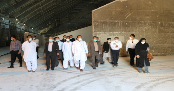 بازدید از خطوط توليد کود شیمیایی اوره پتروشیمی پردیس عسلویه