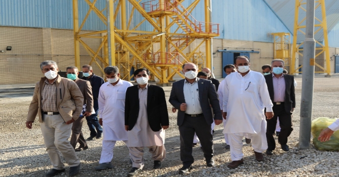 بازدید از خطوط توليد کود شیمیایی اوره پتروشیمی پردیس عسلویه