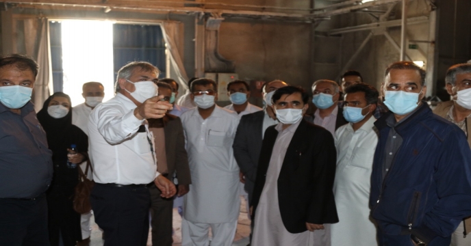 بازدید از خطوط توليد کود شیمیایی اوره پتروشیمی پردیس عسلویه