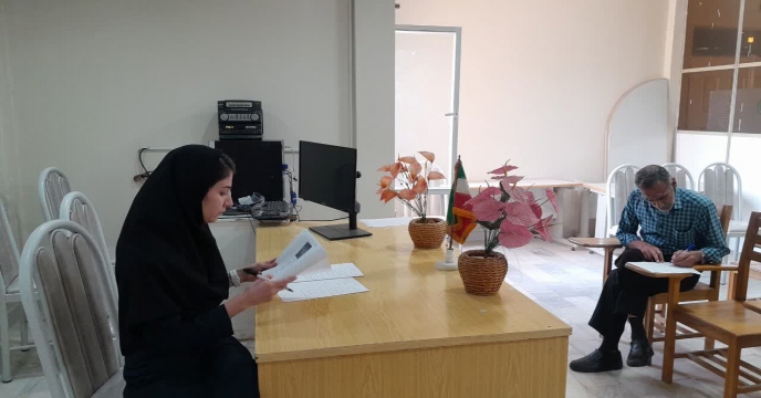 برگزاری آزمون دوره آموزشی با عنوان ( امنیت سایبری ) برای کلیه همکاران استان مرکزی 
