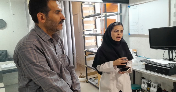 بازدید از آزمایشگاه بخش خصوصی آب و خاک شهرستان اراک در استان مرکزی