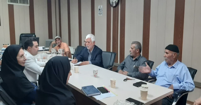 جلسه بررسی رفع مشکل کودی کارگزاری شهرستان قدس
