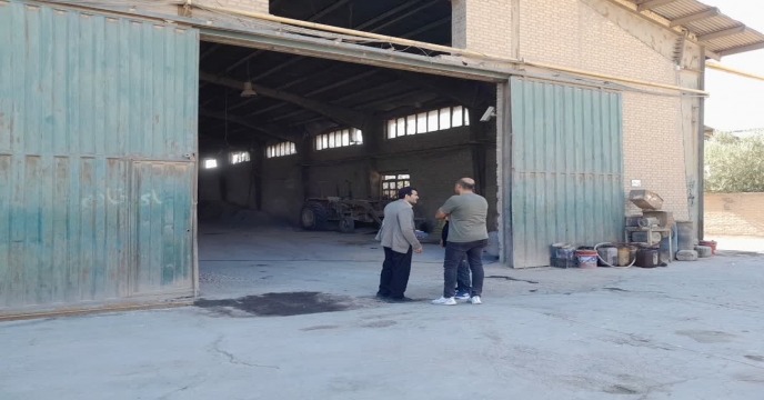 بازدید از کارخانه شرکت تفاهم نامه ای کود ، شرکت فرایند صنعت در شهرستان ساوه