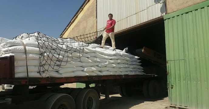 حمل و بارگیری مقدار1612 تن انواع کودهای کشاورزی برای توزیع به کشاورزان منطقه فراهان در سه ماهه اول سال 1404