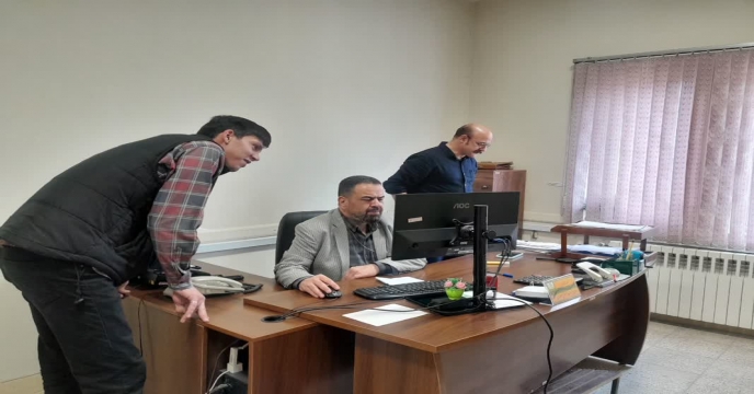 حضور همکاران محترم حسابرسی ستاد در استان مرکزی - دیماه 1404