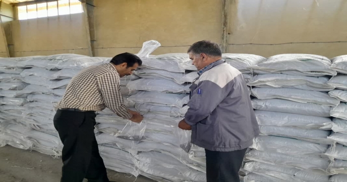 نمونه برداری از کود سوپرفسفات تریپل در انبارهای سازمانی استان مرکزی – اراک