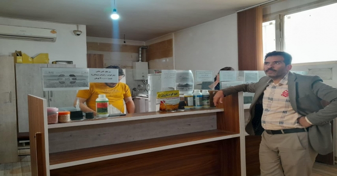 بازدید و پایش کار گروه کود در شهرستان ساوه و حومه – استان مرکزی .