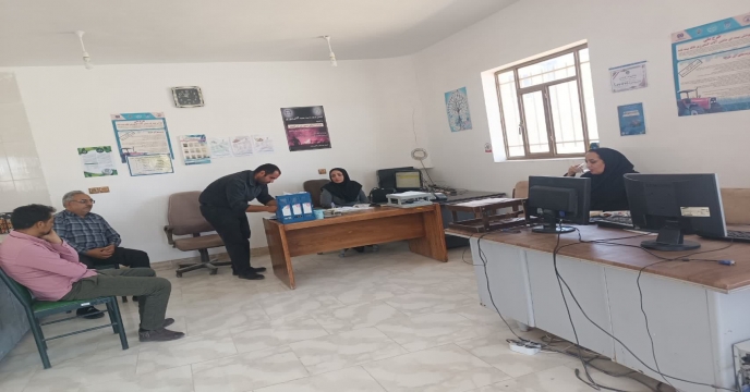 بازدید و پایش از انبار کارگزاری شرکت تعاونی تولید مهموئی