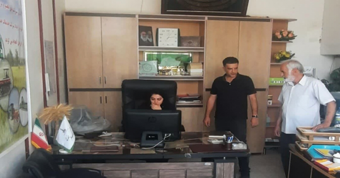 بازدید و پایش از انبار کارگزاری سید حسن موسوی