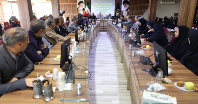 آیین تکریم و معارفه مدیر شرکت خدمات حمایتی کشاورزی استان خراسان جنوبی