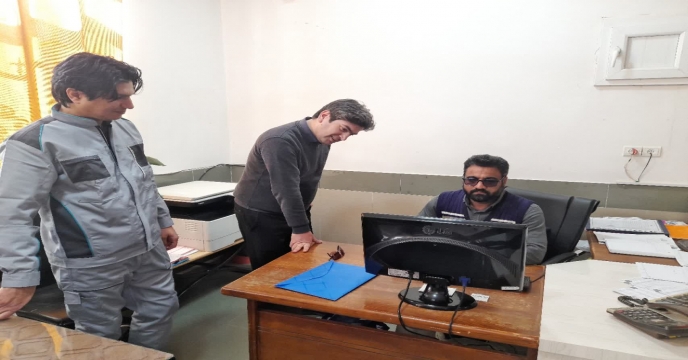 بازدید و پایش از انبار کارگزاری شرکت تعاونی تولید بهدشت بشرویه