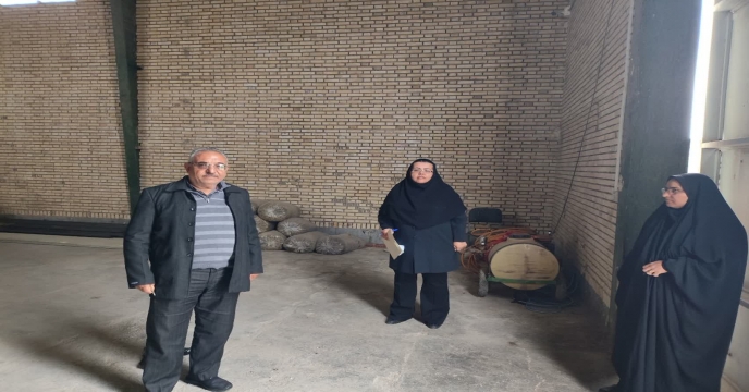 بازدید کار گروه پایش استان از کارگزاری شرکت تعاونی تولید درح