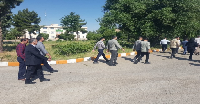 برگزاری همایش پیاده روی کارکنان شرکت خدمات حمایتی کشاورزی استان آذربایجان غربی
