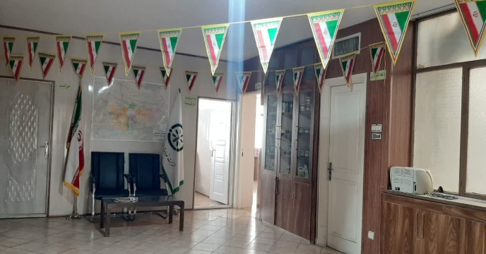 فضاسازی و آذین بندی شرکت خدمات حمایتی کشاورزی استان تهران به مناسبت دهه مبارک فجر