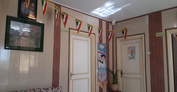 فضاسازی و آذین بندی شرکت خدمات حمایتی کشاورزی استان تهران به مناسبت دهه مبارک فجر