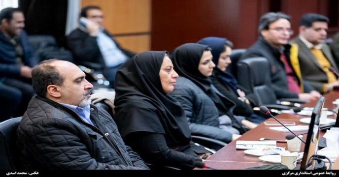 نشست شورای هماهنگی روابط عمومی‌های استان مرکزی در محل ساختمان غدیر استانداری ، اراک