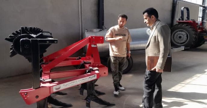 بازدید از کارخانه ظریف صنعت خمین تولید داخلی ادوات و ماشین آلات کشاورزی – استان مرکزی