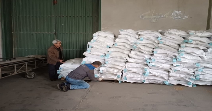 مهر زدن به کیسه های بذر 3