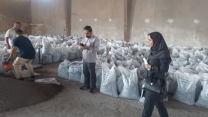 بازدید از انبار کارگزاران شهرستان هلیلان توسط اکیپ پایش شرکت خدمات حمایتی کشاورزی استان ایلام