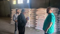 کنترل و نظارت اکیپ پایش استان قزوین از انبار کارگزاری در  شهرستان آبیک