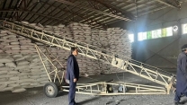 بازدید مدیر و گروه پایش مواد کودی از انبار سازمانی شرکت خدمات حمایتی کشاورزی استان سیستان وبلوچستان