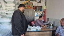 بازدید از انبار کارگزارای کود پرپین در شهرستان گمیشان