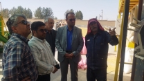 بازدید سرپرست معاونت بهبود تولیدات گیاهی سازمان جهادکشاورزی از سایت بوجاری شرکت