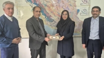 تقدیر مدیر شرکت خدمات حمایتی کشاورزی گلستان از پژوهشگر مرکز تحقیقات و آموزش استان