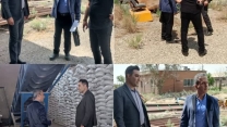 بازدید کارشناس معین شرکت خدمات حمایتی کشاورزی از تجهیزات انبار سازمانی استان تهران