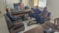 حضور جناب آقای کاظمی مدیریت جهادکشاورزی شهرستان سمنان در شرکت خدمات حمایتی کشاورزی استان سمنان