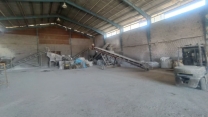 بازدید تیم رصدوپایش شرکت خدمات حمایتی کشاورزی استان کردستان ازکارخانه تولید کودسولفات پتاسیم درشهرستان قروه  