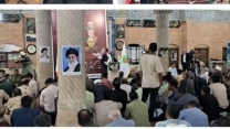 حضور مدیر شرکت خدمات حمایتی کشاورزی استان کردستان در مراسم چهلمین روز پرواز به سوی بهشت