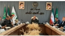 حضور مدیر شرکت خدمات حمایتی کشاورزی استان کردستان در جلسه تامین و توزیع کود استان