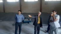 بازدید میدانی  مدیر شرکت خدمات حمایتی کشاورزی  لرستان از انبار مرکزی سراب چنگایی شهرستان خرم آباد