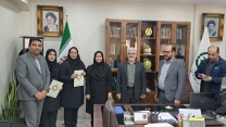 تقدیر از همکاران خانم شرکت خدمات حمایتی کشاورزی استان اصفهان  به مناسبت ولادت حضرت فاطمه زهرا (س)