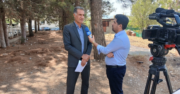 مصاحبه مدیر شرکت خدمات حمایتی کشاورزی استان کهگیلویه و بویراحمد با صدا و سیمای مرکز استان