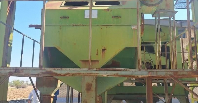 آماده سازی مراحل بوجاری بذر گندم در شرکت خدمات حمایتی کشاورزی استان گلستان