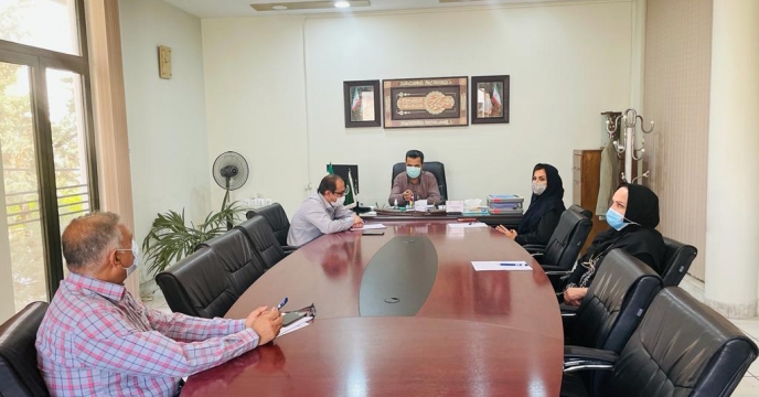 برگزاری جلسه شورای معاونین در شعبه فارس