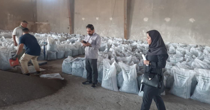 بازدید از انبار کارگزاران شهرستان دهلران توسط اکیپ پایش شرکت خدمات حمایتی کشاورزی استان ایلام