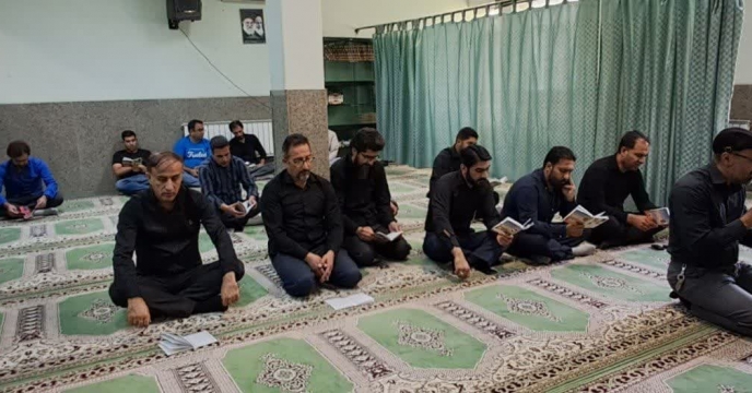 برگزاری مراسم معنوی زیارت عاشورا در استان کرمان